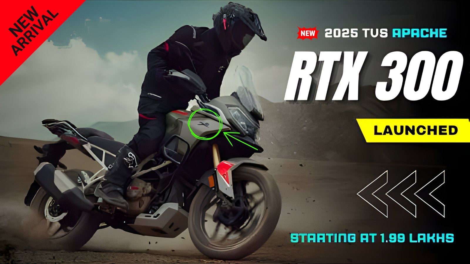 TVS Apache RTX 300