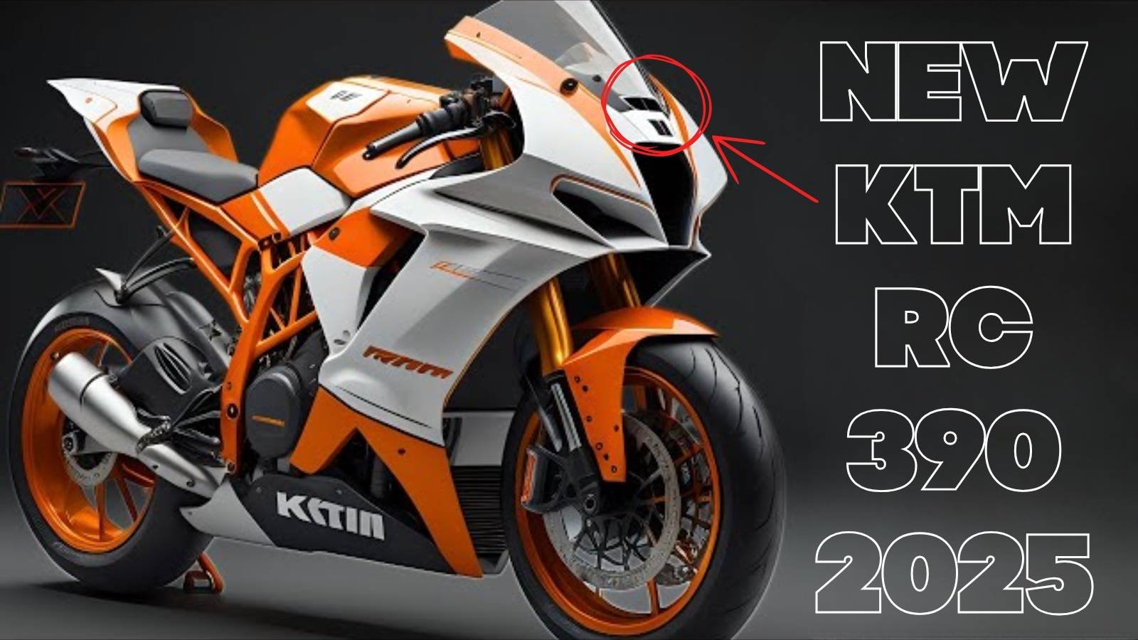 New KTM RC 390 2025