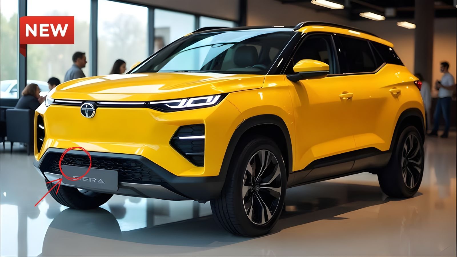 New Tata Sierra 2025