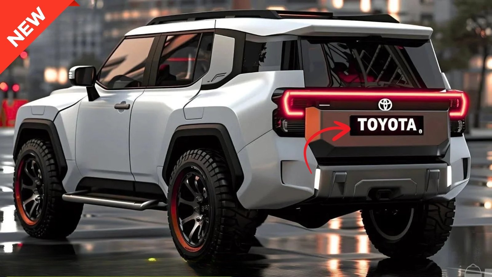 New Toyota Land Cruiser