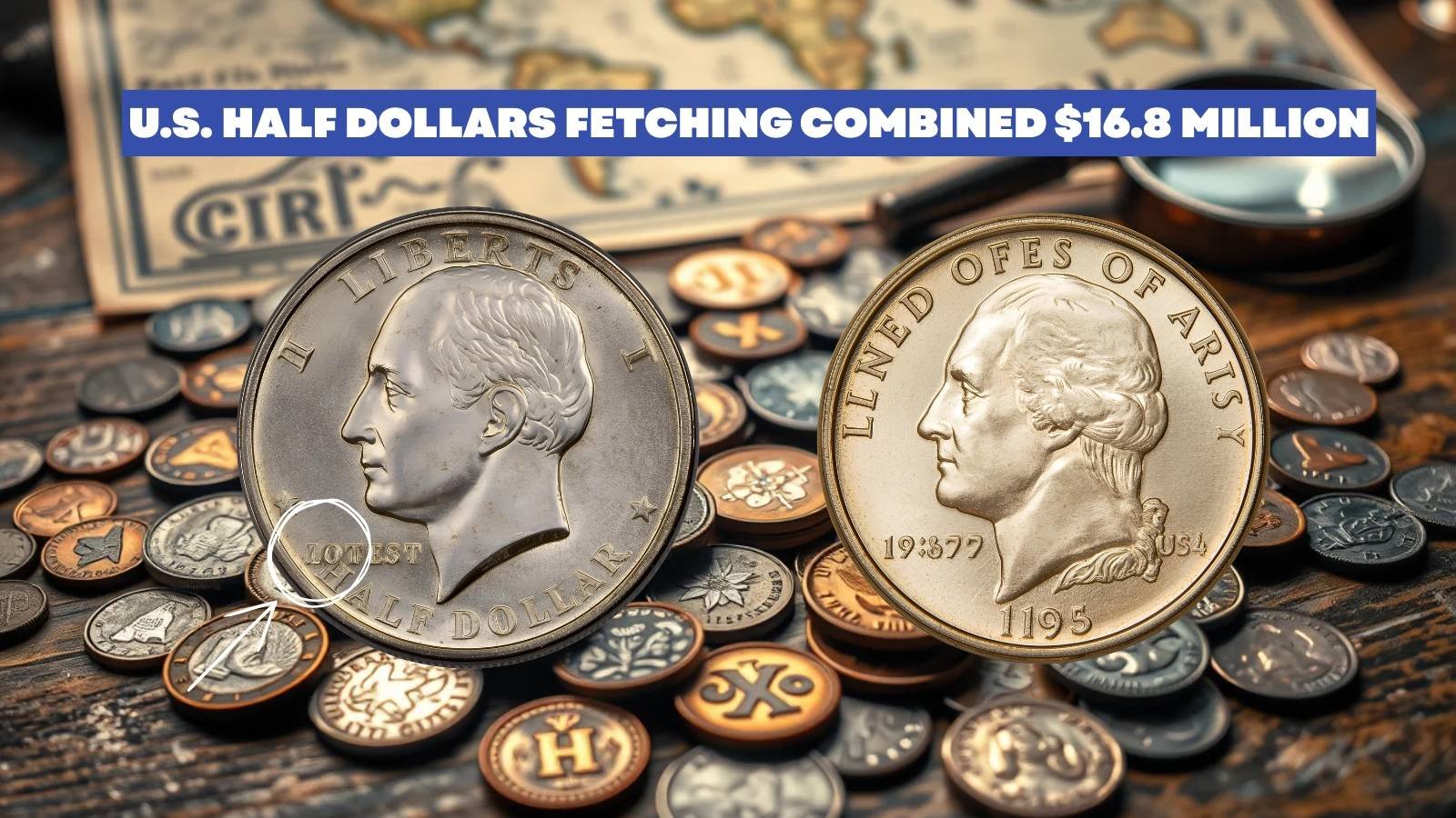 U.S. Half Dollars Fetching Combined $16.8 Million